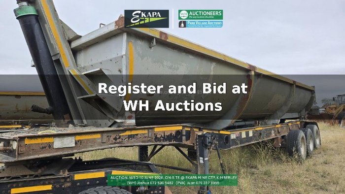 2003 BPF589NC Afrit Tri Axle Rear Sloper Trailer