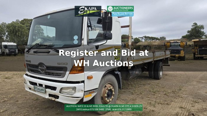 BYG416NC Hino 500 15-257 Dropside