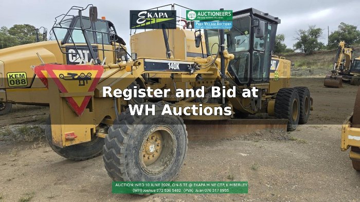 2018 DBR216NC Caterpillar 140K Grader with Ripper