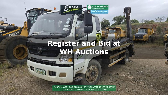 CZN131NC Foton Powerstar FT8 Skip Loader