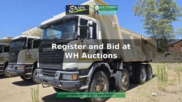 Scania 8x4 Twin Steer 18m3 Tipper
